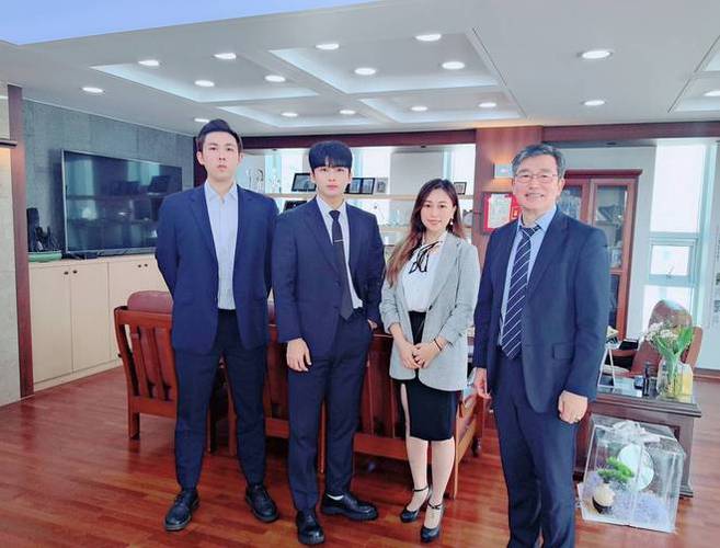 中韩科技教育文化交流协会受邀访问韩国komeco公司